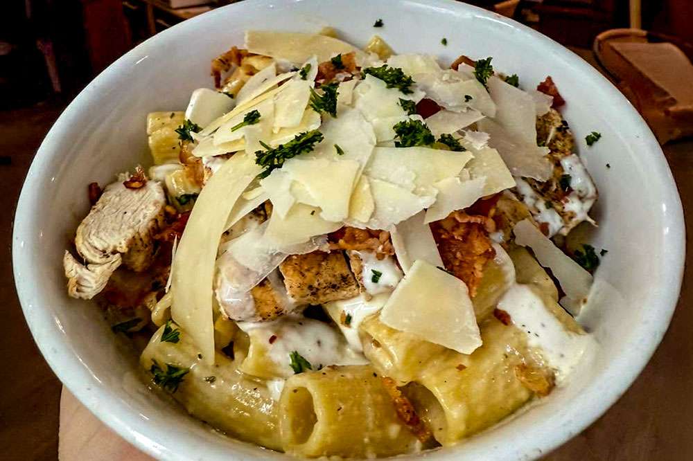 Chicken Bacon Ranch Pasta
